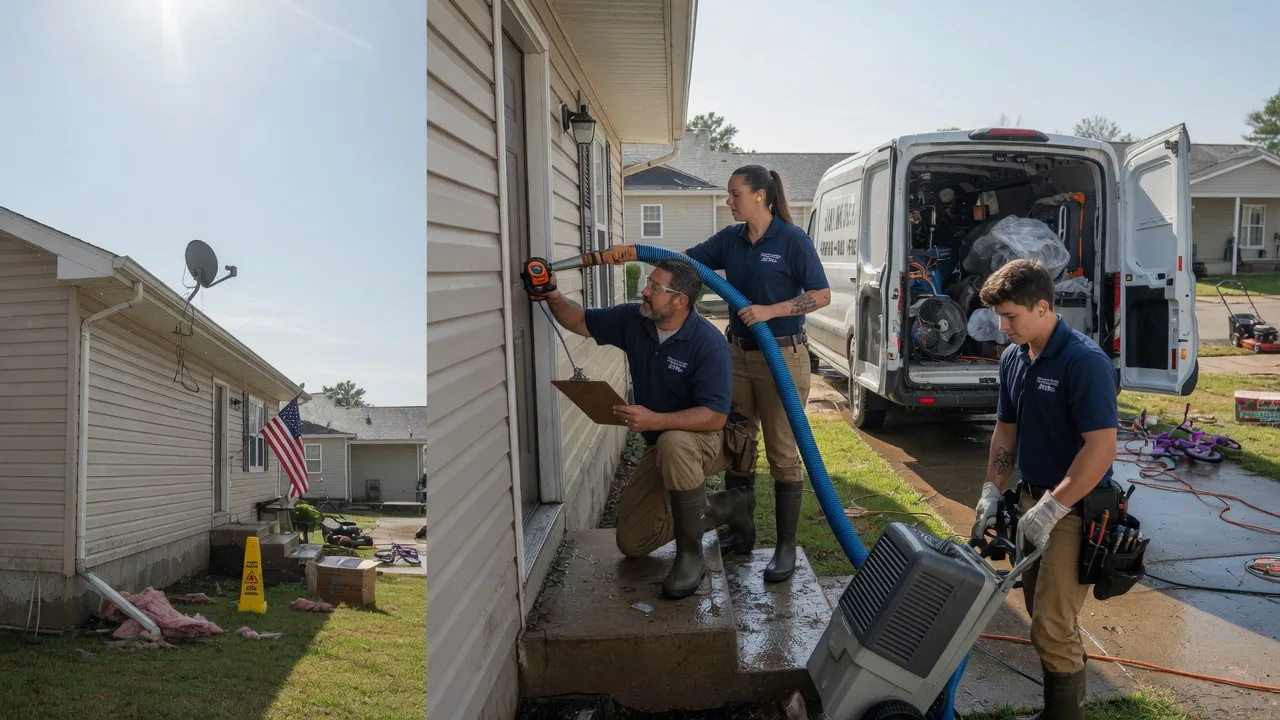 Ceiling Water Damage Restoration in Dickey, ND near me